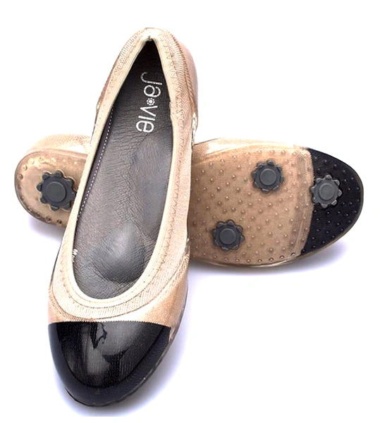 Ja-Vie: Black Cap & Nude Jelly Flats – Effortless Chic & Summertime Bliss